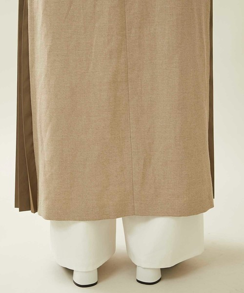 city（シティ）の「【CITY】サイドプリーツサロペットワンピース（ワンピース・レディース・ブラック/ベージュ/ホワイト・2/1）」の16枚目の写真