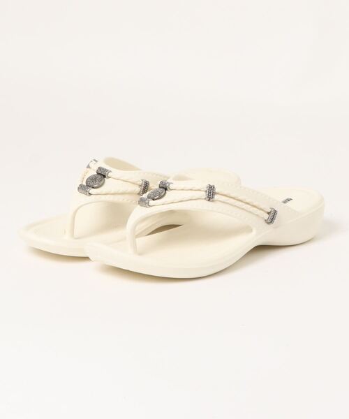 Minnetonka（ミネトンカ）の「【一部店舗限定】【Minnetonka】ミネトンカ SILVER THORNE PRISM（サンダル・レディース・ベージュ/ホワイト/ブラック・25.0cm/24.0cm）」の15枚目の写真