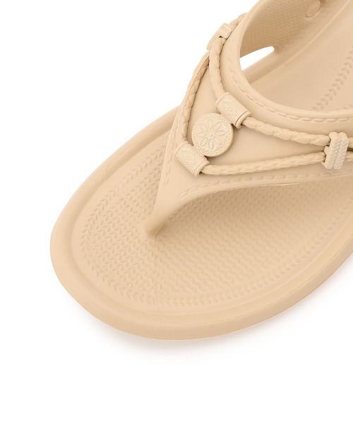 Minnetonka（ミネトンカ）の「【一部店舗限定】【Minnetonka】ミネトンカ SILVER THORNE PRISM（サンダル・レディース・ベージュ/ホワイト/ブラック・25.0cm/24.0cm）」の8枚目の写真