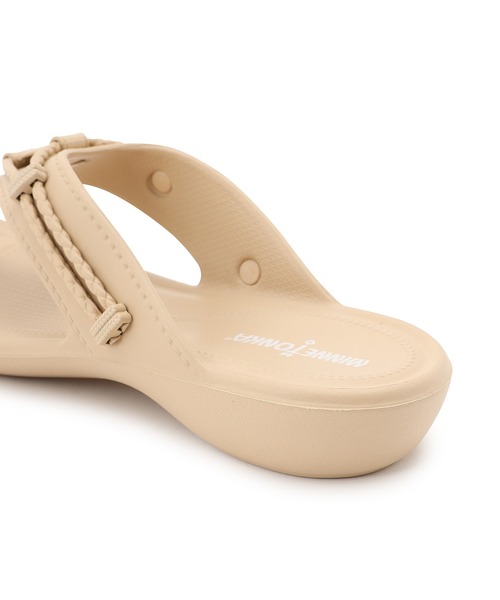 Minnetonka（ミネトンカ）の「【一部店舗限定】【Minnetonka】ミネトンカ SILVER THORNE PRISM（サンダル・レディース・ベージュ/ホワイト/ブラック・25.0cm/24.0cm）」の9枚目の写真