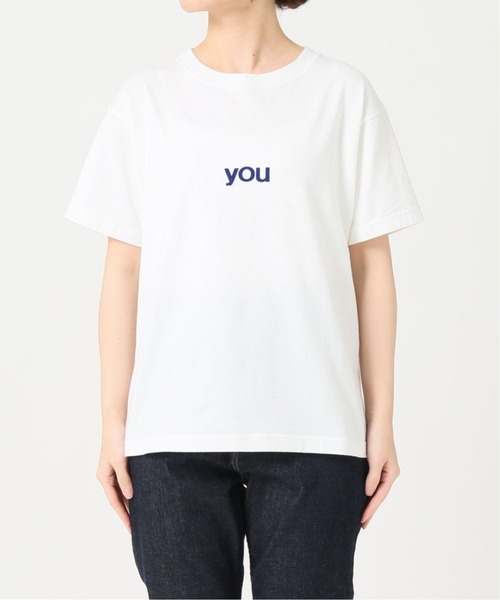 SLOBE IENA(スローブイエナ)の「《追加2》you5/S TEE【手洗い可能】◆(Tシャツ/カットソー・レディース・ブラック系その他・FREE)」の4枚目の写真