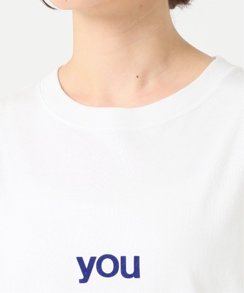 SLOBE IENA(スローブイエナ)の「《追加2》you5/S TEE【手洗い可能】◆(Tシャツ/カットソー・レディース・ブラック系その他・FREE)」の7枚目の写真