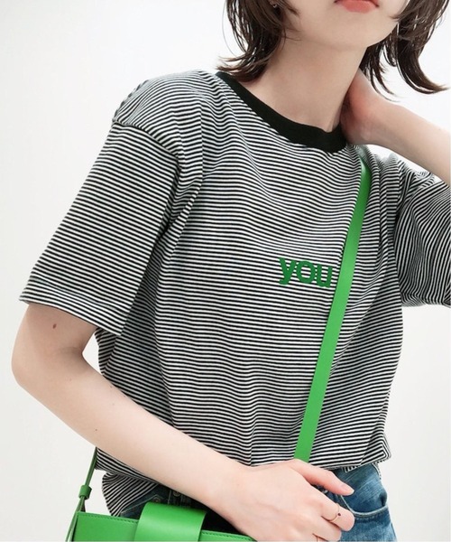 SLOBE IENA(スローブイエナ)の「《追加2》you5/S TEE【手洗い可能】◆(Tシャツ/カットソー・レディース・ブラック系その他・FREE)」の15枚目の写真