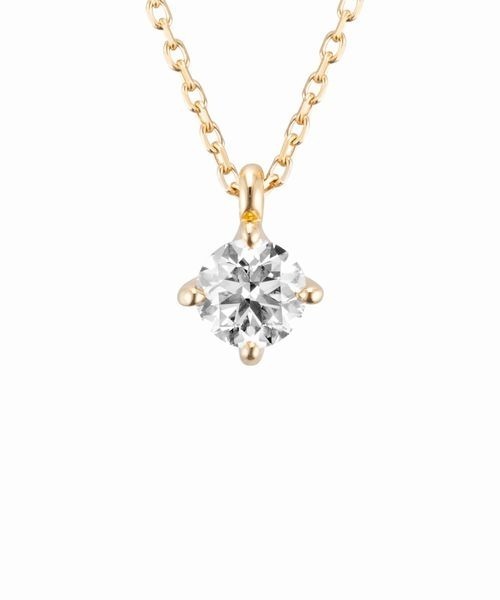 Canal 4℃（カナルヨンドシー）の「【K10 LIMITED】K10イエローゴールド ネックレス（ネックレス・レディース・イエローゴールド・FREE）」の3枚目の写真