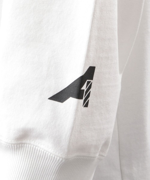 AVIREX（アヴィレックス）の「【AVIREX FLYER'S】ロングスリーブティーシャツ リーコン/ L/S T-SHIRT RECON（Tシャツ/カットソー・レディース・ブラック/オフホワイト/オレンジ・FREE）」の11枚目の写真