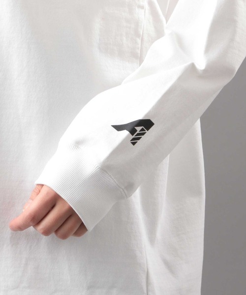 AVIREX（アヴィレックス）の「【AVIREX FLYER'S】ロングスリーブティーシャツ リーコン/ L/S T-SHIRT RECON（Tシャツ/カットソー・レディース・ブラック/オフホワイト/オレンジ・FREE）」の10枚目の写真