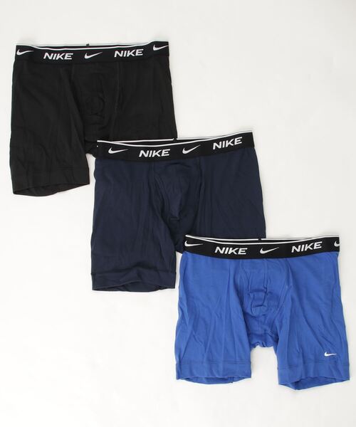 NIKE（ナイキ）の「NIKE&frasl;ナイキロゴ入り ボクサーパンツ 3枚セット