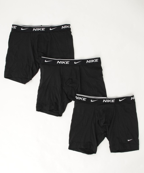 NIKE（ナイキ）の「【NIKE/ナイキ】ロゴ入り ボクサーパンツ 3枚セット