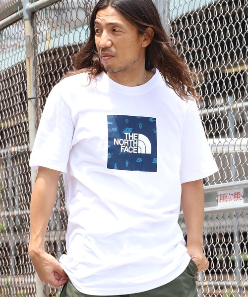 THE NORTH FACE（ザノースフェイス）の「日本未発売 THE NORTH FACE/ザ・ノースフェイス Men's S/S Boxed In Tee Tシャツ 半袖Tシャツ ロゴTシャツ（Tシャツ/カットソー・メンズ・ホワイト/ブラック/ホワイト系その他・S/M/L/XL）」の6枚目の写真
