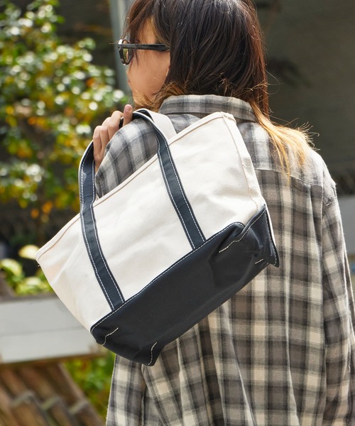 エルエルビーン レザートートバッグ L L Bean レザートートバッグ (廃盤)大 ブラウン系 裏地