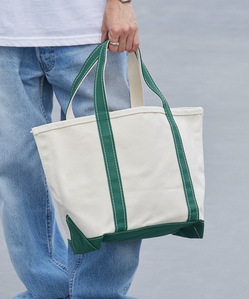 L.L.Bean(エルエルビーン)の「L.L.Bean/エル・エル・ビーン Boat and Tote Med 112636 トートバッグ コットンキャンバス(トートバッグ・メンズ・ブラック/ダークグリーン/ネイビー/レッド/ブルー/グリーン/ブラウン/イエロー/グレー/ベージュ系/オリーブ/ライトブルー・ONE SIZE)」の20枚目の写真