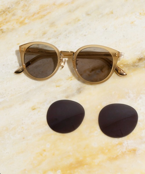 A.D.S.R.（エーディーエスアール）の「【A.D.S.R.】DARRYL【MAISON SPECIAL/メゾンスペシャル】（サングラス・レディース・クリア/ベージュ・FREE）」の5枚目の写真