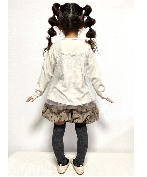 SKAPE（エスケープ）の「ﾄﾞｯﾄﾊﾞﾙｰﾝﾊﾟﾝﾂ（その他パンツ・キッズ・ベージュ/ピンク・120cm/110cm/130cm/90cm/80ｃｍ/100cm）」の4枚目の写真