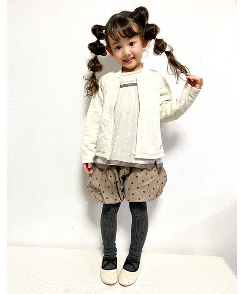 SKAPE（エスケープ）の「ﾄﾞｯﾄﾊﾞﾙｰﾝﾊﾟﾝﾂ（その他パンツ・キッズ・ベージュ/ピンク・120cm/110cm/130cm/90cm/80ｃｍ/100cm）」の7枚目の写真