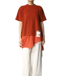 【Maison MIHARA YASUHIRO】ブラウスコンバインドTシャツ/Blouse Combined T-shirt