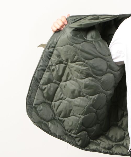 ROTHCO（ロスコ）の「Rothco / ロスコ M-65 Field Jacket Liner M65 フィールドジャケット 用 キルティングライナー（ミリタリージャケット・メンズ・オリーブ/ブラック・LARGE/MEDIUM/XX-LARGE/XXX-LARGE/X-LARGE）」の22枚目の写真