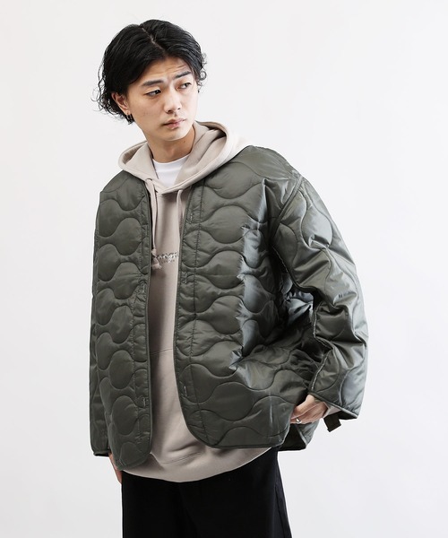 ROTHCO（ロスコ）の「Rothco / ロスコ M-65 Field Jacket Liner M65 フィールドジャケット 用 キルティングライナー（ミリタリージャケット・メンズ・オリーブ/ブラック・LARGE/MEDIUM/XX-LARGE/XXX-LARGE/X-LARGE）」の5枚目の写真