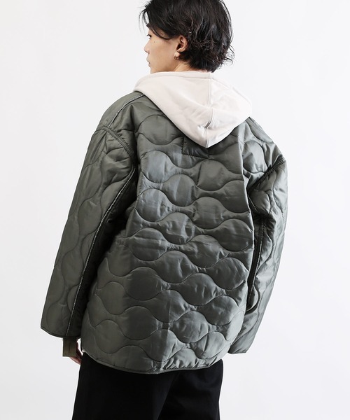 ROTHCO（ロスコ）の「Rothco / ロスコ M-65 Field Jacket Liner M65 フィールドジャケット 用 キルティングライナー（ミリタリージャケット・メンズ・オリーブ/ブラック・LARGE/MEDIUM/XX-LARGE/XXX-LARGE/X-LARGE）」の20枚目の写真