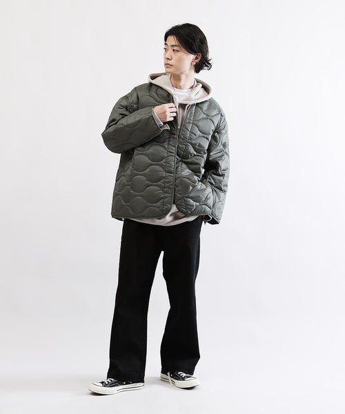 ROTHCO（ロスコ）の「Rothco / ロスコ M-65 Field Jacket Liner M65 フィールドジャケット 用 キルティングライナー（ミリタリージャケット・メンズ・オリーブ/ブラック・LARGE/MEDIUM/XX-LARGE/XXX-LARGE/X-LARGE）」の10枚目の写真