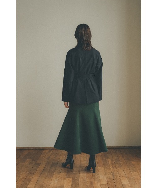 スカート CLANE LOW WAIST W TULLE MERMAID SKIRT セール】SHEER FLARE MERMAID SKIRT（スカート）｜CLANE（クラネ）の
