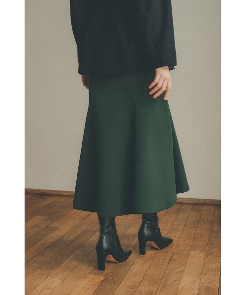スカート CLANE LOW WAIST W TULLE MERMAID SKIRT セール】SHEER FLARE MERMAID SKIRT（スカート）｜CLANE（クラネ）の