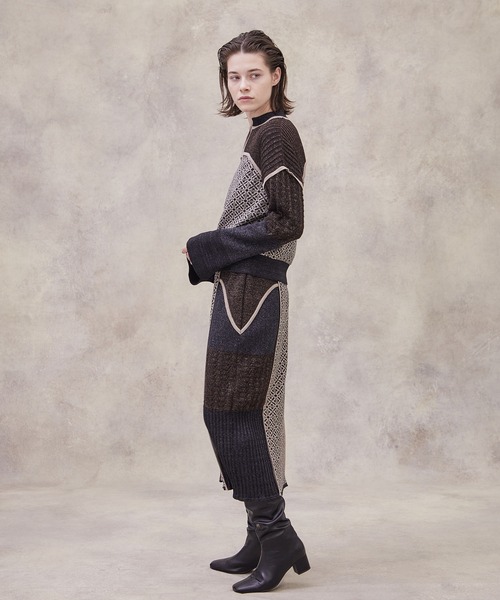 PUBLIC TOKYO（パブリックトウキョウ）の「ブロッキングジャガード