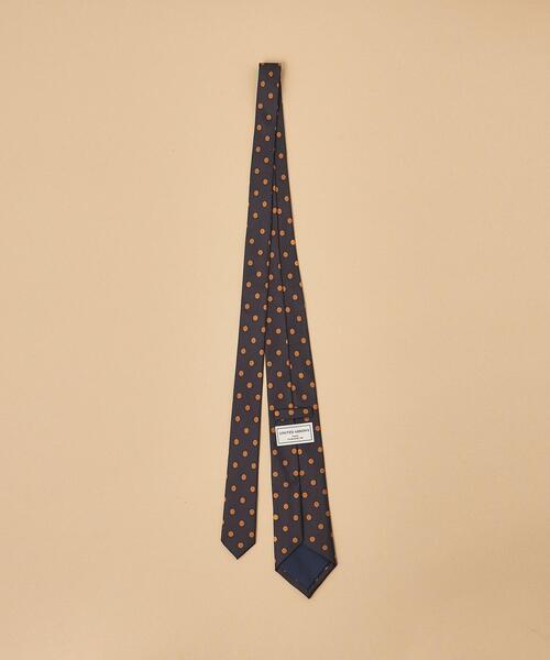 UNITED ARROWS(ユナイテッドアローズ)の「<UNITED ARROWS> プリント カラー ドット タイ(ネクタイ・メンズ・ブラック/ケリー・FREE)」の7枚目の写真