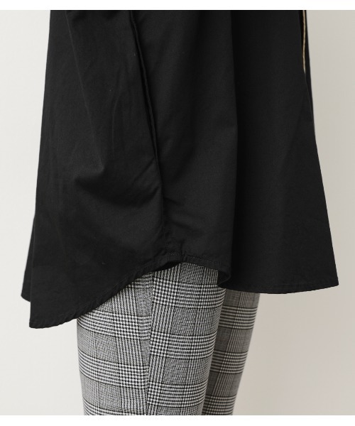 RODEO CROWNS WIDE BOWL（ロデオクラウンズワイドボウル）の「フリンジシャツ（シャツ/ブラウス・レディース・ブラック/ベージュ/ブルー・FREE）」の9枚目の写真