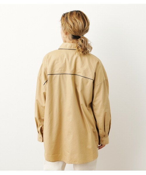 RODEO CROWNS WIDE BOWL（ロデオクラウンズワイドボウル）の「フリンジシャツ（シャツ/ブラウス・レディース・ブラック/ベージュ/ブルー・FREE）」の22枚目の写真