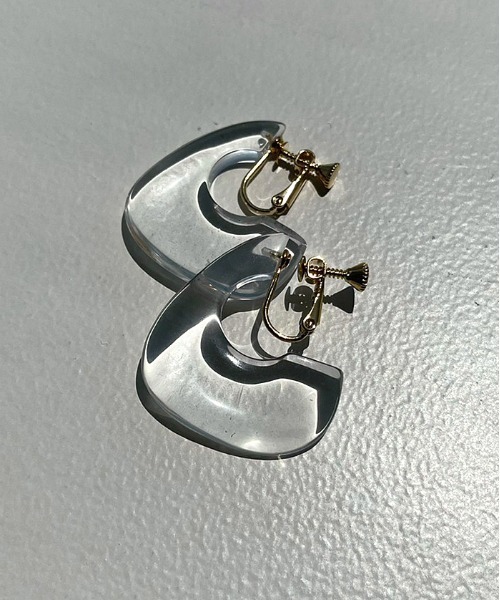 apres jour mignon(アプレジュールミニョン)の「【apresjour mignon×ARIAZ】アクリルカラーイヤリング(イヤリング・レディース・アイボリー/ライトブラウン/ライトグレー/マスタード/その他・ONESIZE)」の1枚目の写真