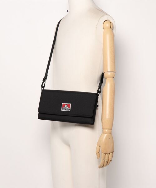 BEN DAVIS（ベンデイビス）の「《BEN DAVIS》UTILITY　SHOULDER（ショルダーバッグ・メンズ・ブラック系その他/ブラック・FREE）」の4枚目の写真