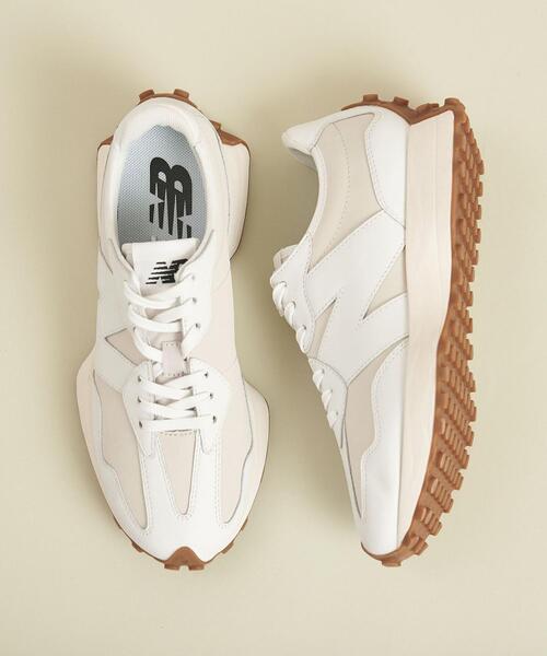 NEW BALANCE（ニューバランス）の「＜New Balance(ニューバランス)＞WS327L/スニーカー ∴¨（スニーカー・レディース・ホワイト/ブラック・22.5cm/23cm/23.5cm/24cm/24.5cm/25cm）」の6枚目の写真