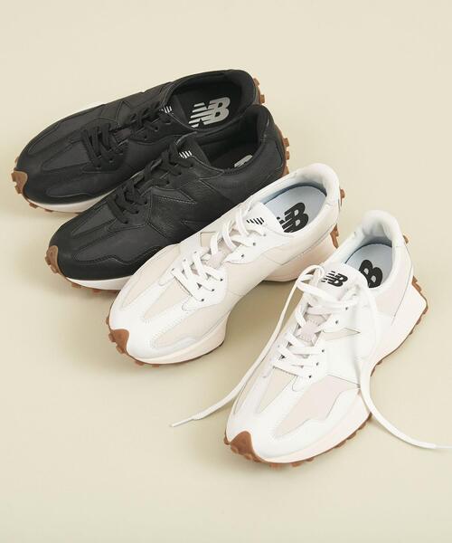 NEW BALANCE（ニューバランス）の「＜New Balance(ニューバランス)＞WS327L/スニーカー ∴¨（スニーカー・レディース・ホワイト/ブラック・22.5cm/23cm/23.5cm/24cm/24.5cm/25cm）」の5枚目の写真