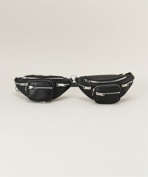 alexanderwang(アレキサンダーワン)の「【ALEXANDER WANG / アレキサンダーワン 】ATTICA SOFT DOUBLE MINI FANNY PAC(ボディバッグ/ウエストポーチ・メンズ・ブラック・FREE)」の5枚目の写真