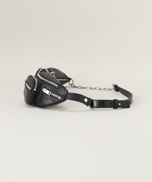 alexanderwang(アレキサンダーワン)の「【ALEXANDER WANG / アレキサンダーワン 】ATTICA SOFT DOUBLE MINI FANNY PAC(ボディバッグ/ウエストポーチ・メンズ・ブラック・FREE)」の19枚目の写真