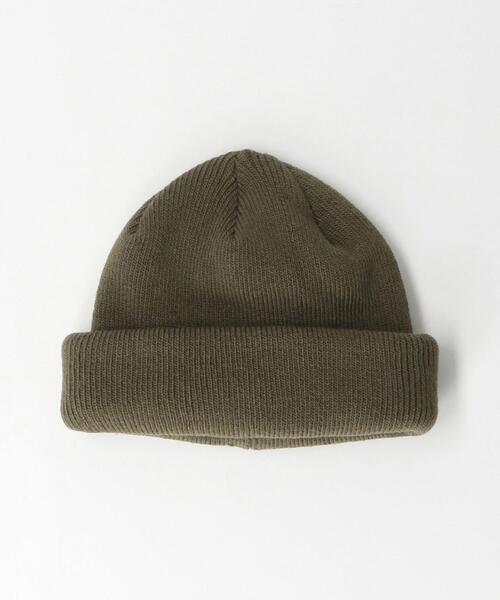 green label relaxing(グリーンレーベルリラクシング)の「<green label relaxing>LOW ニットキャップ -ウォッシャブル-(ニットキャップ/ビーニー・メンズ・ベージュ/ブラック/オリーブ/ダークグレー・FREE)」の4枚目の写真