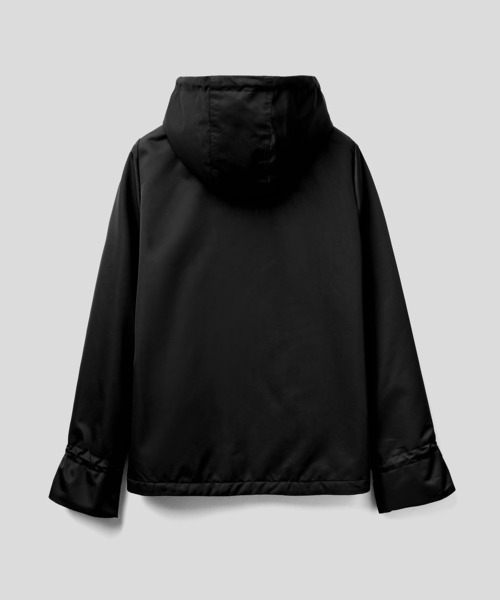 UNITED COLORS OF BENETTON 黒ジャケットMサイズ Pure cotton sweatshirt with zipper - Black | Benetton