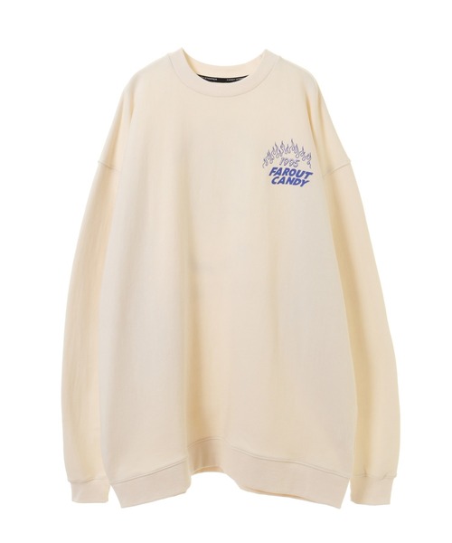 Candy Stripper（キャンディストリッパー）の「DON'T PANIC SWEAT ワンピース（ワンピース・レディース・ブラック/グリーン/アイボリー/パープル・2）」の14枚目の写真