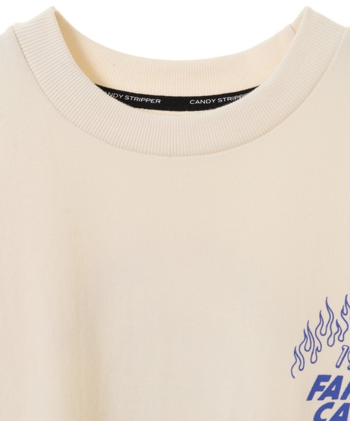 Candy Stripper（キャンディストリッパー）の「DON'T PANIC SWEAT ワンピース（ワンピース・レディース・ブラック/グリーン/アイボリー/パープル・2）」の10枚目の写真