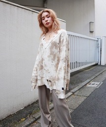 FIG&VIPER | タイダイダメージBIGニット(ニット/セーター)