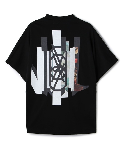 NILoS（ニルズ）の「NILoS/ニルズ/グラフィックプリントTシャツ/CutSewn ForMale/740CPM2（Tシャツ/カットソー・メンズ・ブラック/グリーン/ホワイト・1）」の2枚目の写真