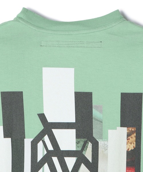 NILoS（ニルズ）の「NILoS/ニルズ/グラフィックプリントTシャツ/CutSewn ForMale/740CPM2（Tシャツ/カットソー・メンズ・ブラック/グリーン/ホワイト・1）」の10枚目の写真