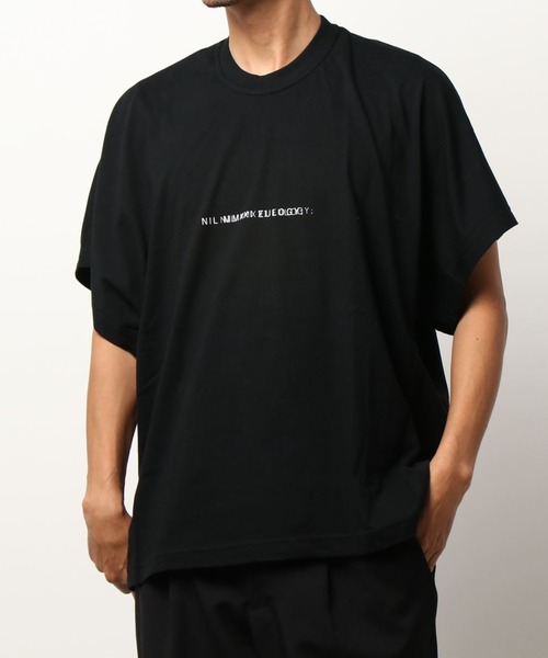 NILoS（ニルズ）の「NILoS/ニルズ/グラフィックプリントTシャツ/CutSewn ForMale/740CPM2（Tシャツ/カットソー・メンズ・ブラック/グリーン/ホワイト・1）」の15枚目の写真