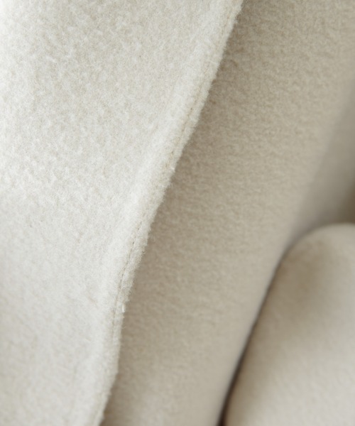 COLLAGE GALLARDAGALANTE（コラージュガリャルダガランテ）の「【インスタライブ紹介♪】ウールダブルフェイスコート（チェスターコート・レディース・ブラック/ブラウン/グレイッシュベージュ・FREE）」の12枚目の写真