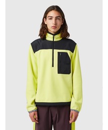 DIESEL | メンズ スウェット フリース プルオーバー 異素材ミックス(スウェット)