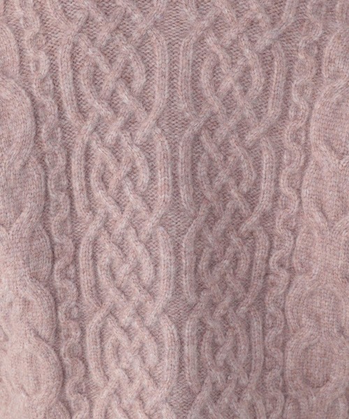 studio CLIP（スタディオクリップ）の「ダブルフロントあったかふわふわカーディガンプルオーバー（カーディガン/ボレロ・レディース・ライトグレー/ピンク/グリーン/ブラウン・FREE）」の19枚目の写真