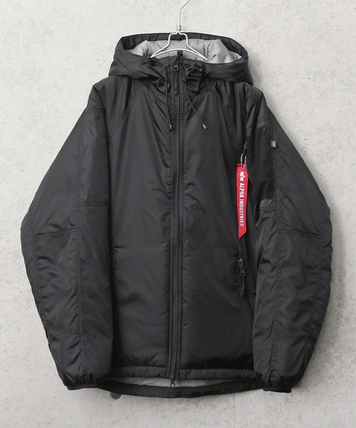 Alpha Industries(アルファインダストリーズ)の「ALPHA アルファ TA1565 THERMOLITE COLD PARKA(サーモライト コールド パーカ)(ダウンジャケット/コート・メンズ・ブラック・XL/L/M)」の3枚目の写真