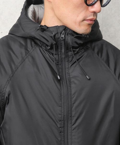Alpha Industries(アルファインダストリーズ)の「ALPHA アルファ TA1565 THERMOLITE COLD PARKA(サーモライト コールド パーカ)(ダウンジャケット/コート・メンズ・ブラック・XL/L/M)」の10枚目の写真