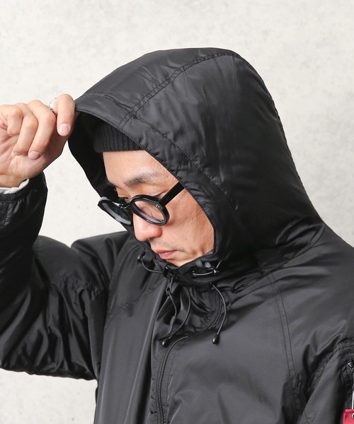 Alpha Industries(アルファインダストリーズ)の「ALPHA アルファ TA1565 THERMOLITE COLD PARKA(サーモライト コールド パーカ)(ダウンジャケット/コート・メンズ・ブラック・XL/L/M)」の13枚目の写真