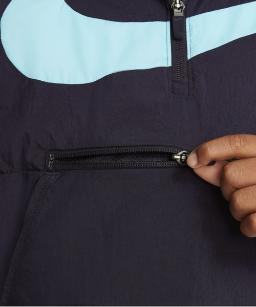 NIKE（ナイキ）の「ナイキ クロスオーバー ジュニア (ボーイズ) バスケットボールジャケット / NIKE（ナイロンジャケット・キッズ・パープル系その他2/ブラック・L/M/S/XS/XL）」の5枚目の写真